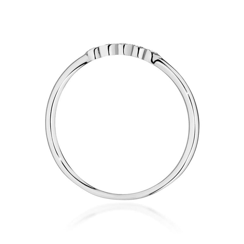 Inel Aur 9K cu Diamante Naturale 0.04 ct, imaginea 7 din 8