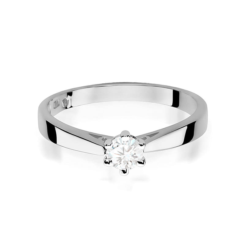 Inel Aur 9K cu Diamant Natural 0.20 ct, imaginea 6 din 8