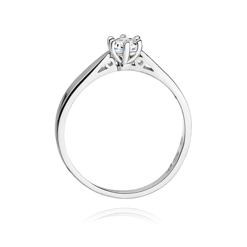 Inel Aur 9K cu Diamant Natural 0.20 ct, imaginea 7 din 8