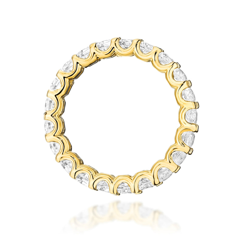 Inel Aur 9K cu Diamant Natural 0.08 ct, imaginea 3 din 8