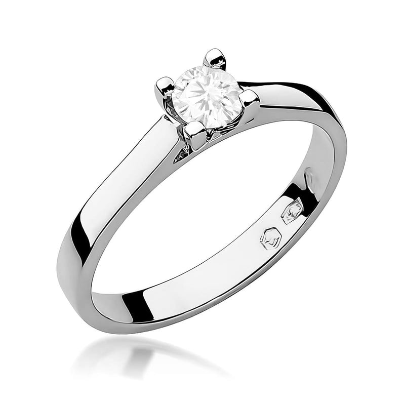Inel Aur 9K cu Diamant de Laborator 0.30 ct, imaginea 5 din 8