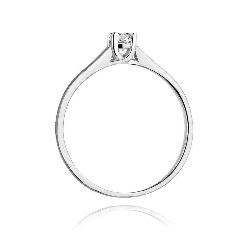 Inel Aur 9K cu Diamant de Laborator 0.20 ct, imaginea 7 din 8
