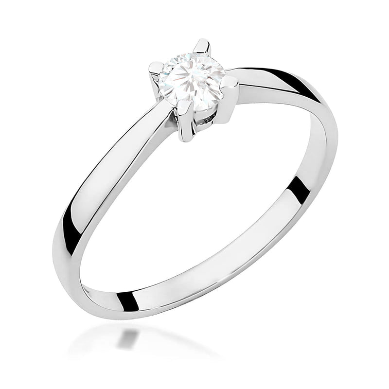 Inel Aur 9K cu Diamant de Laborator 0.20 ct, imaginea 5 din 8