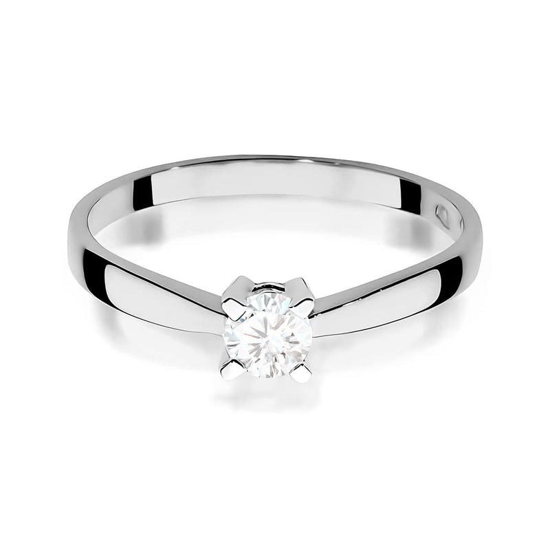 Inel Aur 9K cu Diamant de Laborator 0.20 ct, imaginea 6 din 8