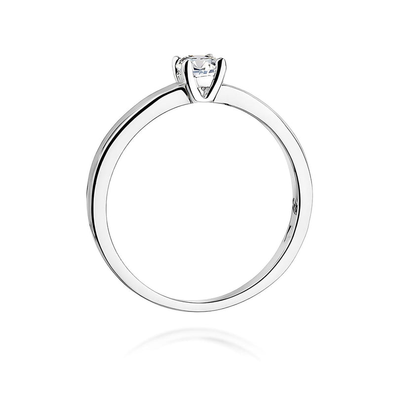 Inel Aur 9K cu Diamant de Laborator 0.20 ct, imaginea 7 din 8