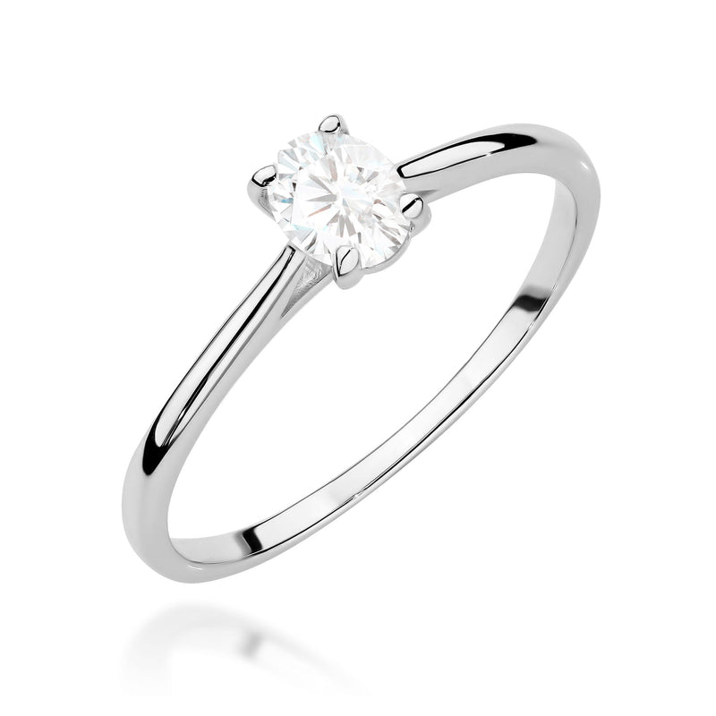 Inel Aur 9K cu Diamant Natural 0.30 ct, imaginea 5 din 8