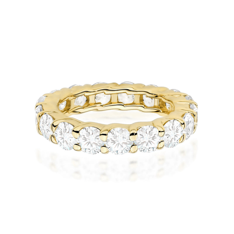 Inel Aur 9K cu Diamante de Laborator 3.20 ct, imaginea 2 din 10