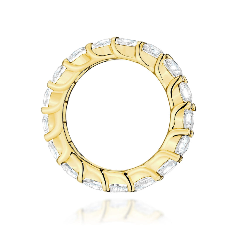 Inel Aur 9K cu Diamante de Laborator 3.20 ct, imaginea 3 din 10