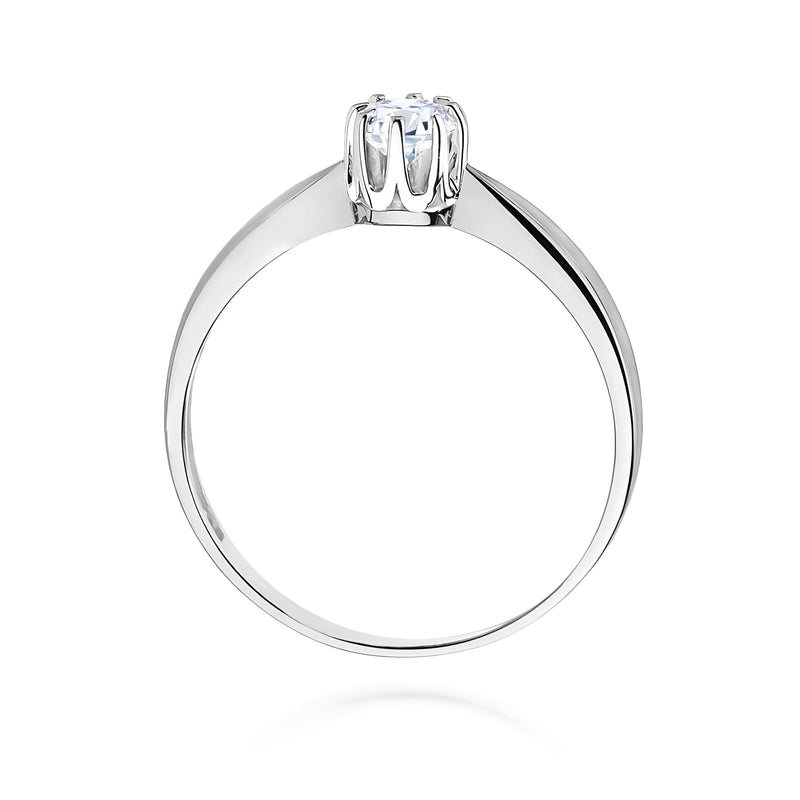 Inel Aur 9K cu Diamant Natural 0.20 ct, imaginea 7 din 7