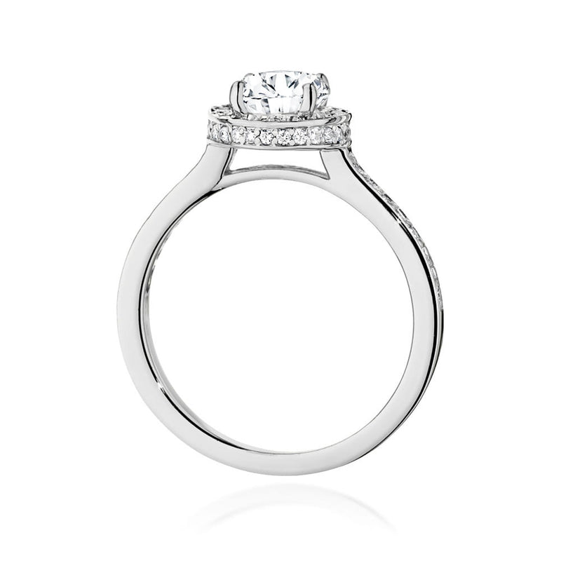 Inel Aur 9K cu Diamante de Laborator 1.38 ct, imaginea 6 din 6