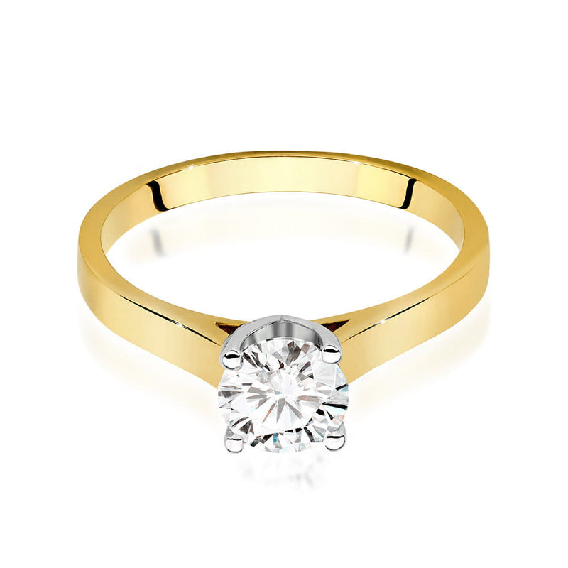 Inel Aur 9K cu Diamant de Laborator 0.70 ct, imaginea 2 din 6