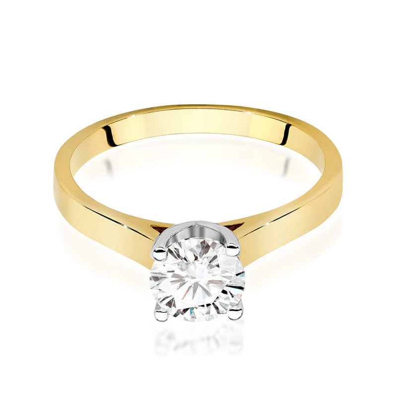 Inel Aur 9K cu Diamant de Laborator 1.00 ct, imaginea 2 din 6