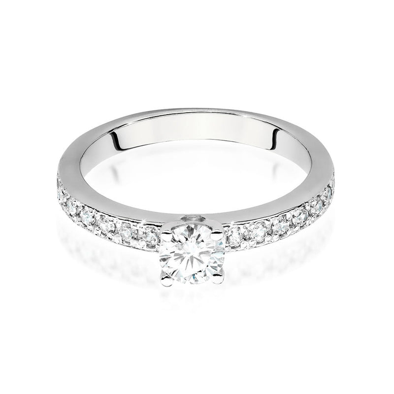 Inel Aur 9K cu Diamante de Laborator 0.70 ct, imaginea 5 din 6