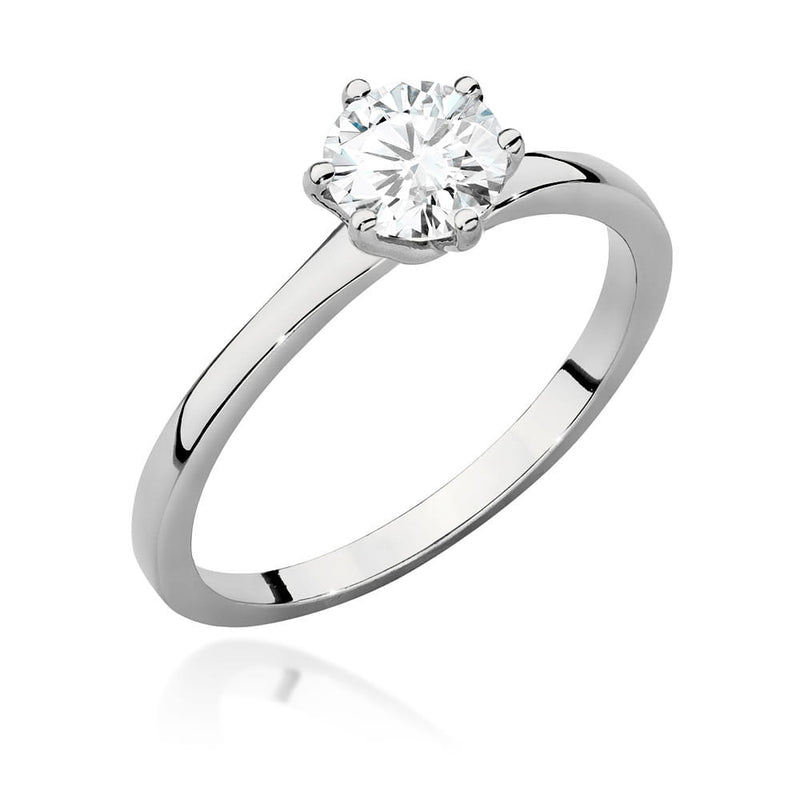 Inel Aur 9K cu Diamant de Laborator 0.70 ct, imaginea 4 din 6