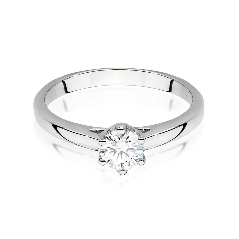 Inel Aur 9K cu Diamant de Laborator 0.50 ct, imaginea 5 din 6