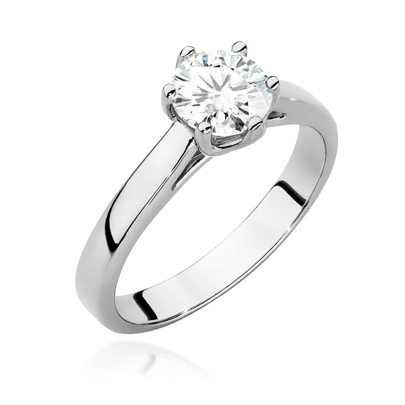 Inel Aur 9K cu Diamant de Laborator 0.70 ct, imaginea 4 din 6
