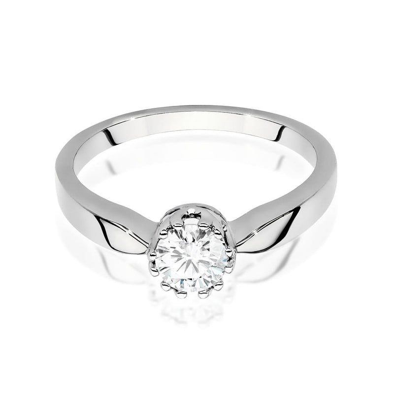 Inel Aur 9K cu Diamant de Laborator 0.40 ct, imaginea 5 din 6