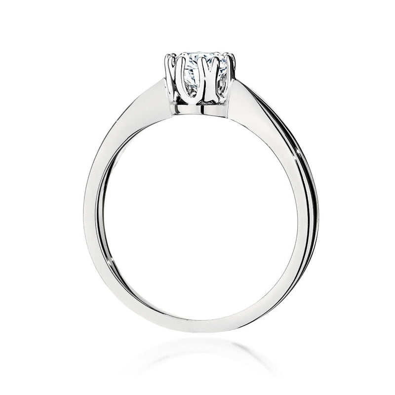 Inel Aur 9K cu Diamant de Laborator 0.40 ct, imaginea 6 din 6