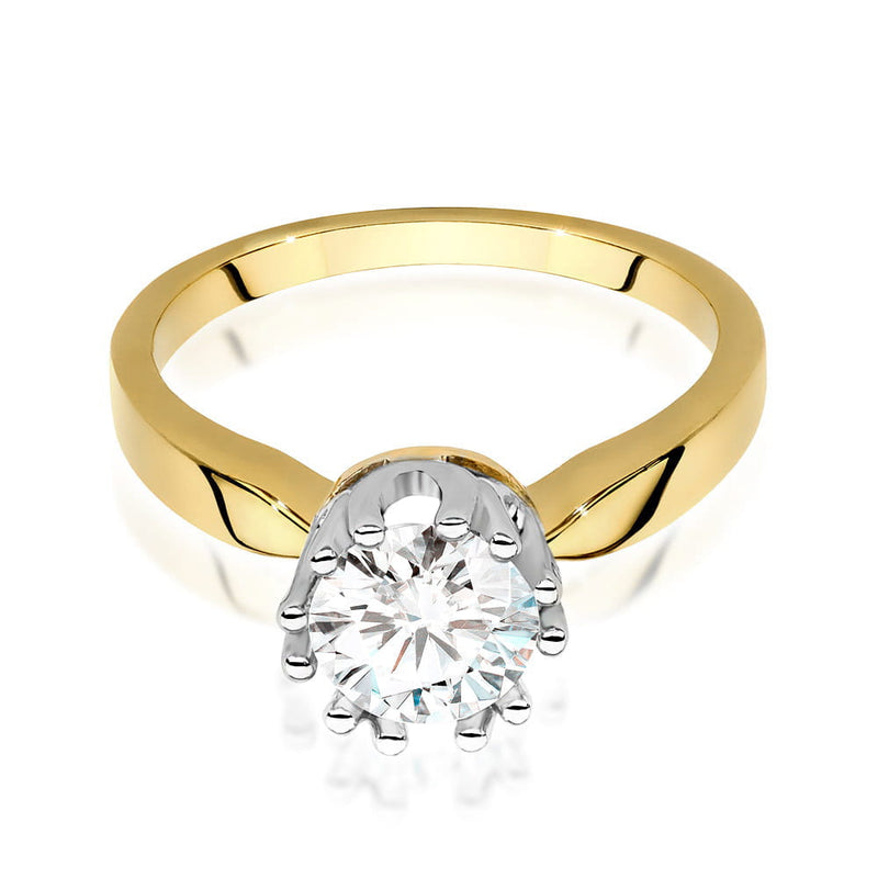 Inel Aur 9K cu Diamant de Laborator 1.00 ct, imaginea 2 din 6