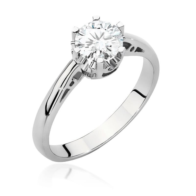 Inel Aur 9K cu Diamant de Laborator 0.70 ct, imaginea 4 din 6