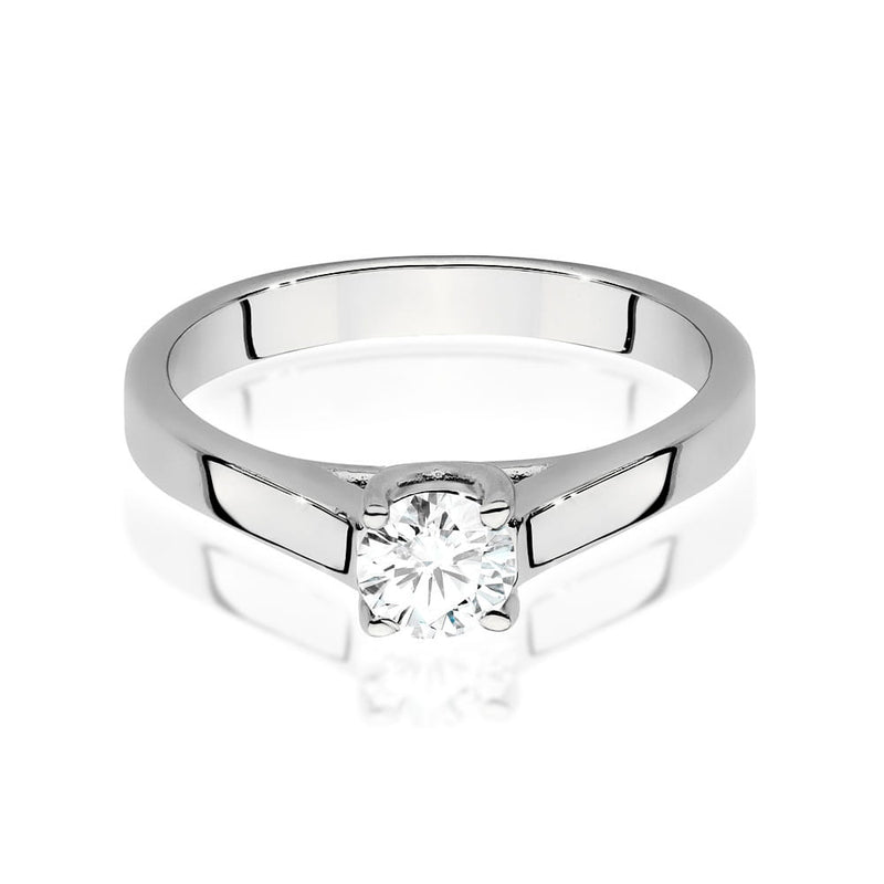 Inel Aur 9K cu Diamant de Laborator 0.40 ct, imaginea 5 din 6