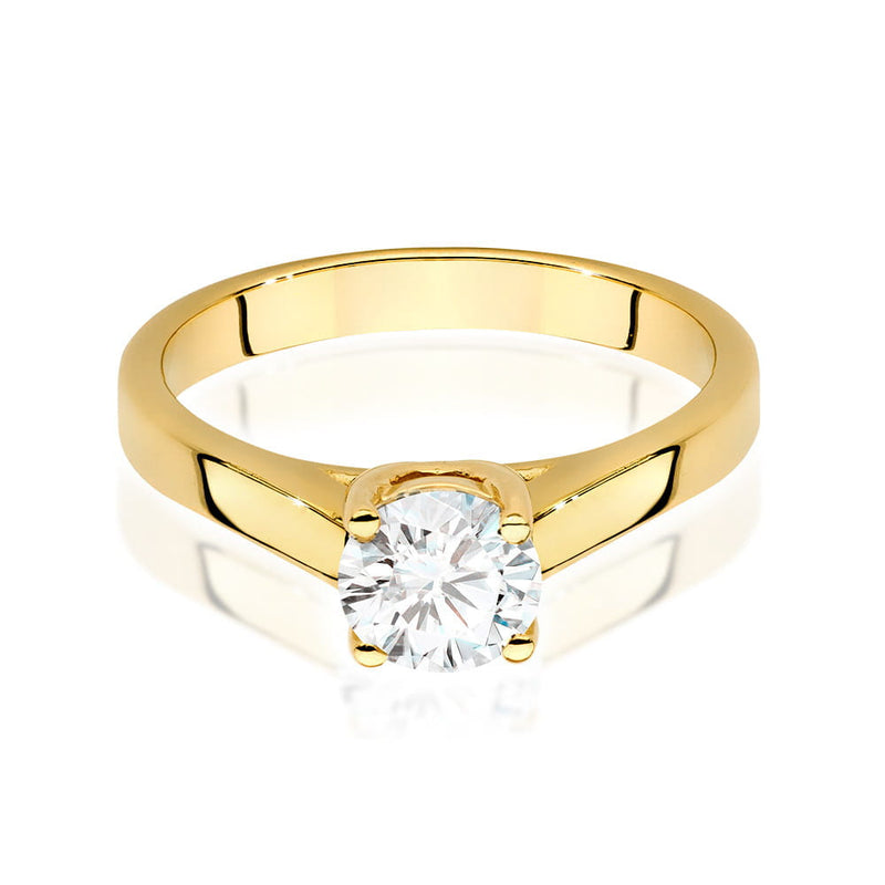 Inel Aur 9K cu Diamant de Laborator 0.70 ct, imaginea 2 din 6