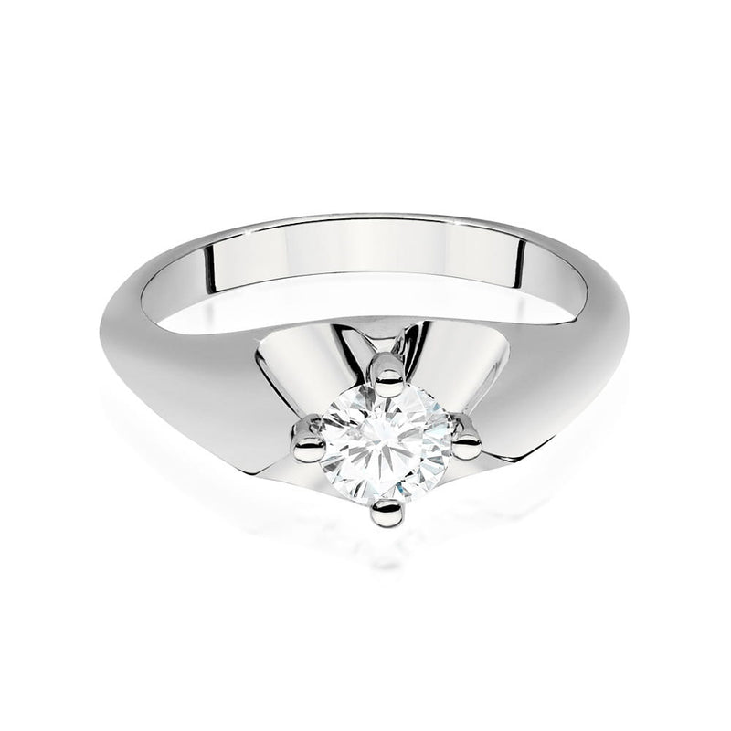 Inel Aur 9K cu Diamant de Laborator 0.50 ct, imaginea 5 din 6