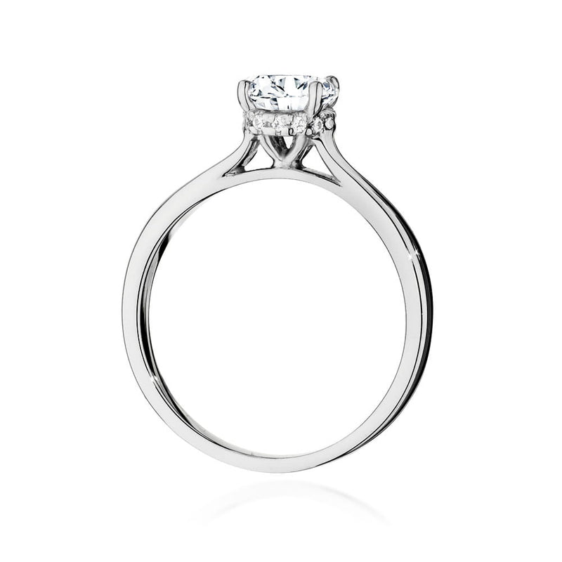 Inel Aur 9K cu Diamante de Laborator 1.06 ct, imaginea 5 din 5