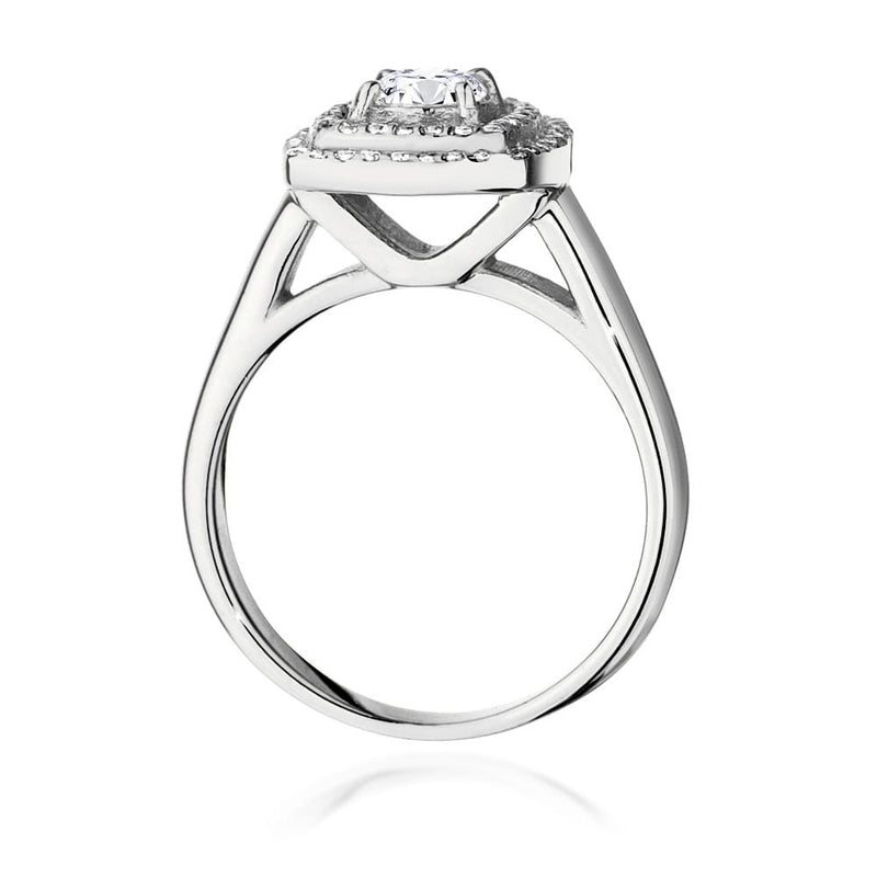 Inel Aur 9K cu Diamante de Laborator 0.68 ct, imaginea 6 din 6