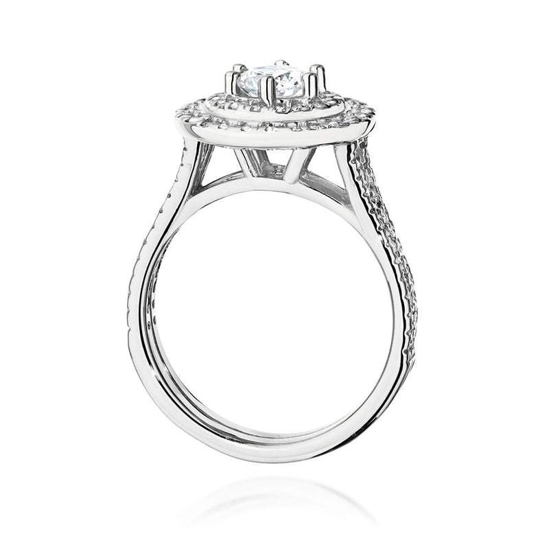 Inel Aur 9K cu Diamante de Laborator 1.11 ct, imaginea 7 din 7