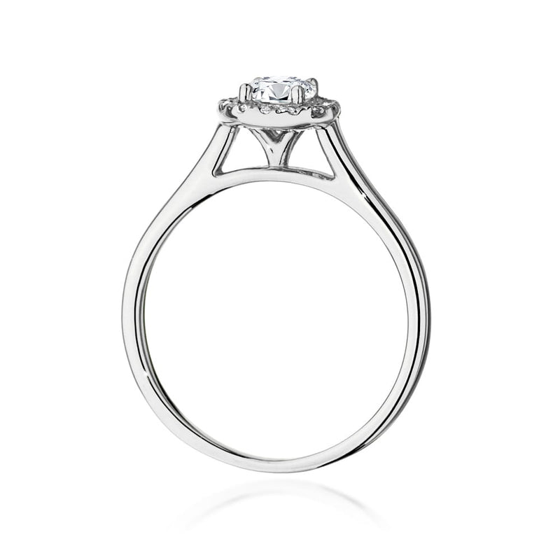 Inel Aur 9K cu Diamante de Laborator 0.52 ct, imaginea 6 din 6