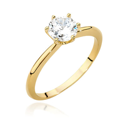 Inel Aur 9K cu Diamante de Laborator 1.00 ct
