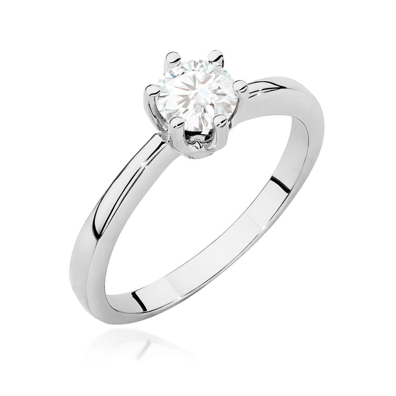 Inel Aur 9K cu Diamante de Laborator 0.50 ct, imaginea 5 din 8