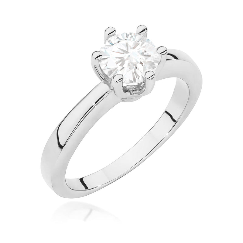 Inel Aur 9K cu Diamante de Laborator 0.70 ct, imaginea 5 din 8