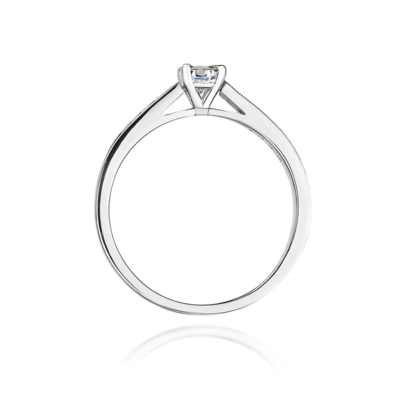 Inel Aur 9K cu Diamante de Laborator 0.36 ct, imaginea 7 din 8