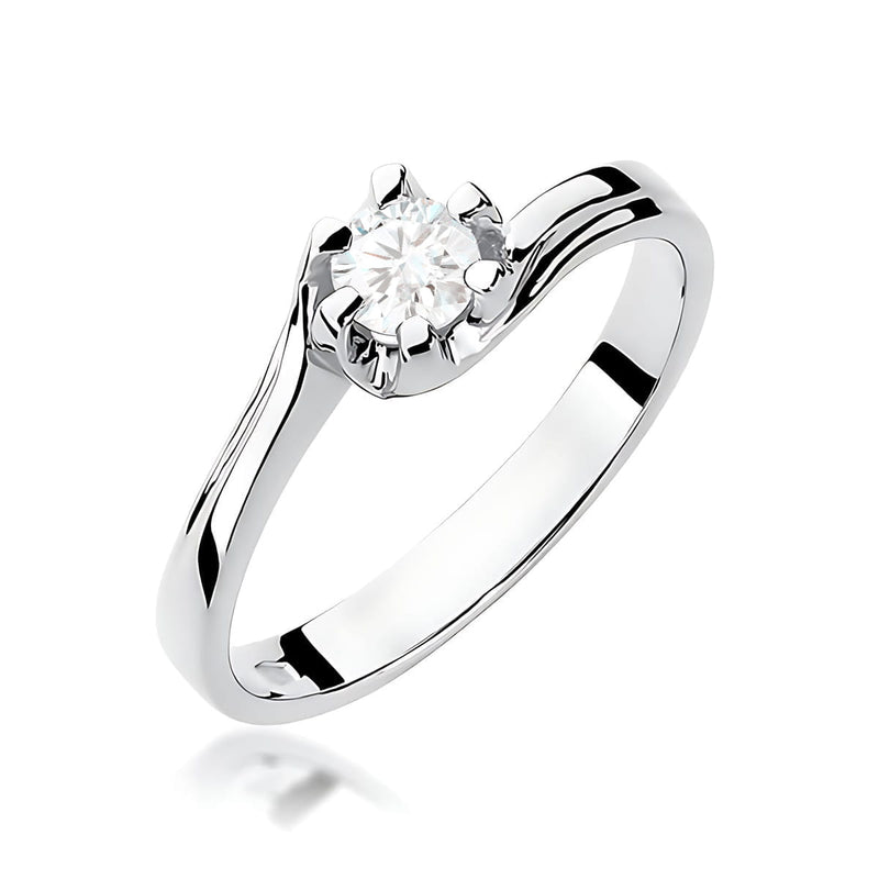 Inel Aur 9K cu Diamant de Laborator 0.30 ct, imaginea 5 din 8