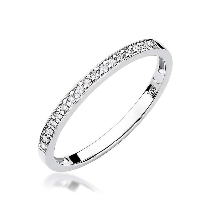 Inel Aur 9K cu Diamante de Laborator 0.09 ct, imaginea 5 din 8