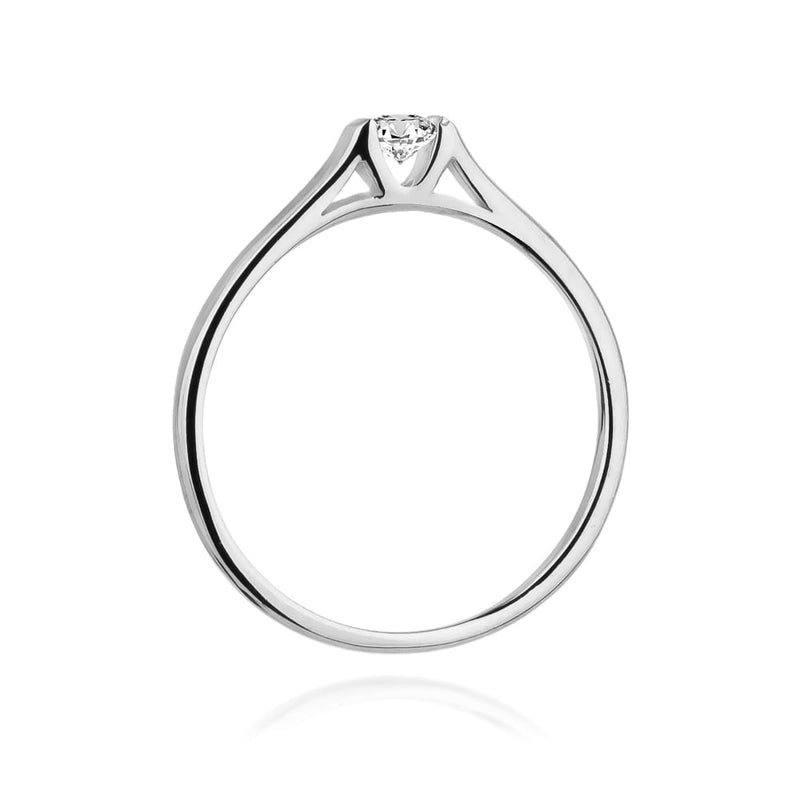 Inel Aur 9K cu Diamant de Laborator 0.15 ct, imaginea 7 din 8