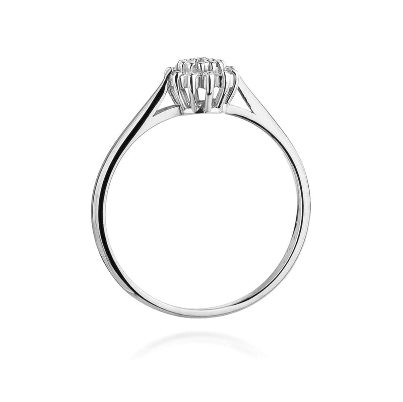 Inel Aur 9K cu Diamante de Laborator 0.10 ct, imaginea 7 din 8