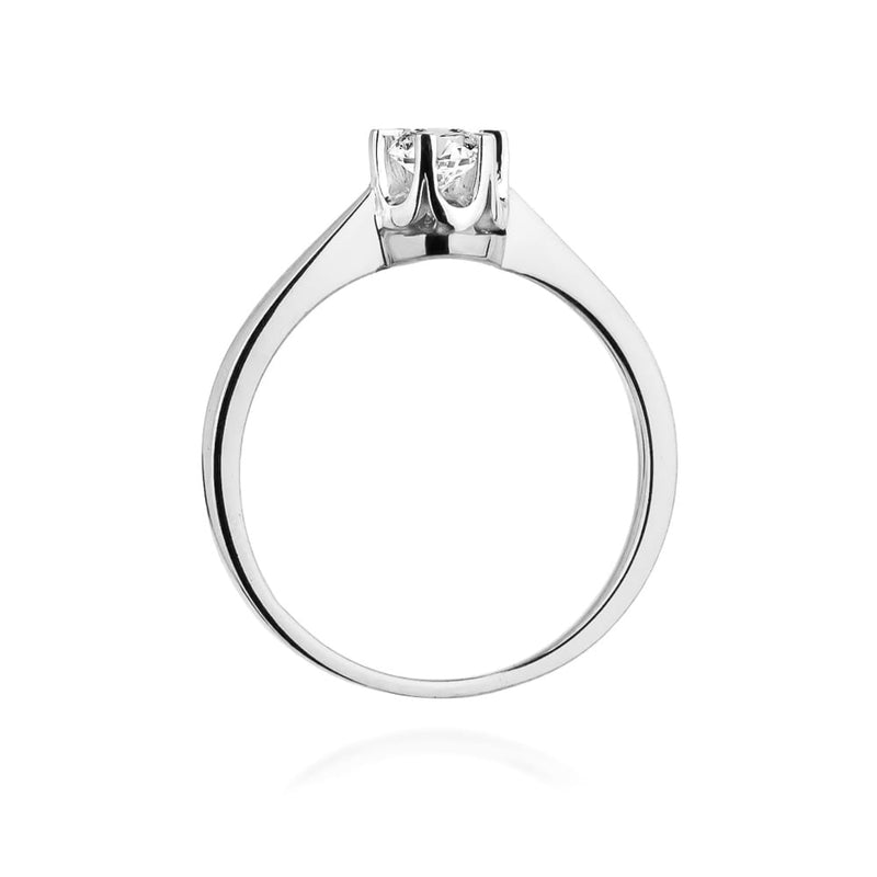 Inel Aur 9K cu Diamant de Laborator 0.25 ct, imaginea 7 din 8