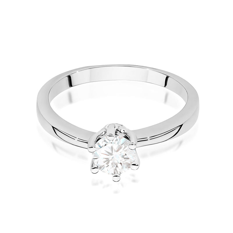Inel Aur 9K cu Diamant de Laborator 0.50 ct, imaginea 6 din 8