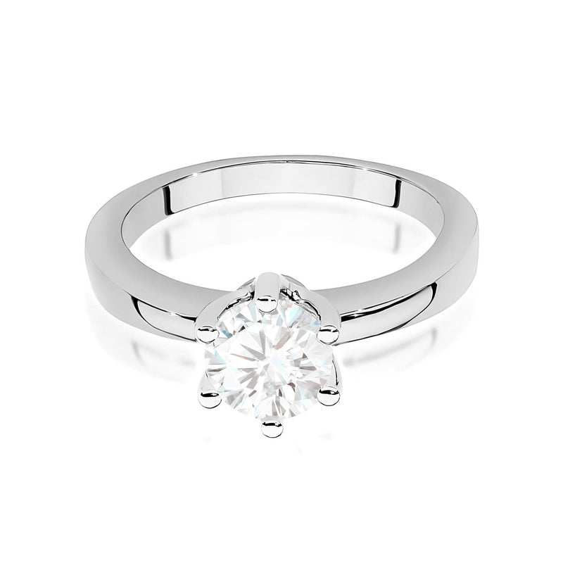 Inel Aur 9K cu Diamant de Laborator 0.70 ct, imaginea 6 din 8