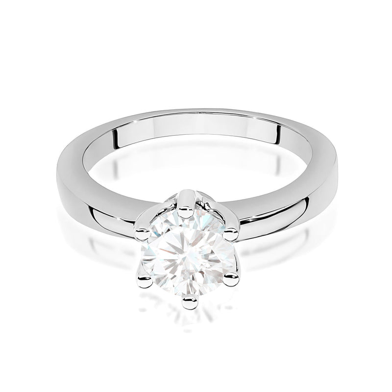 Inel Aur 9K cu Diamant de Laborator 0.70 ct, imaginea 6 din 8