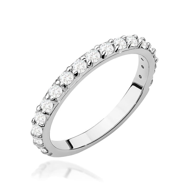 Inel Aur 9K cu Diamante de Laborator 0.34 ct, imaginea 5 din 8