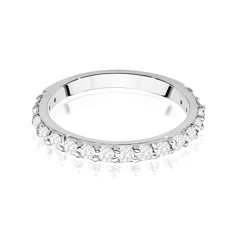 Inel Aur 9K cu Diamante de Laborator 0.34 ct, imaginea 6 din 8