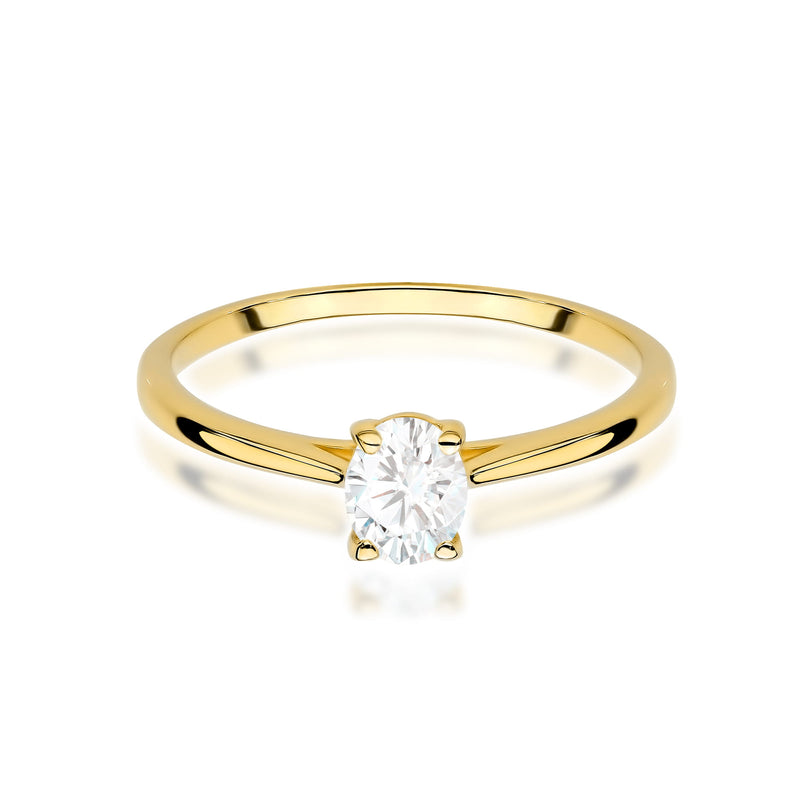 Inel Aur 9K cu Diamant de Laborator 0.30 ct, imaginea 2 din 8