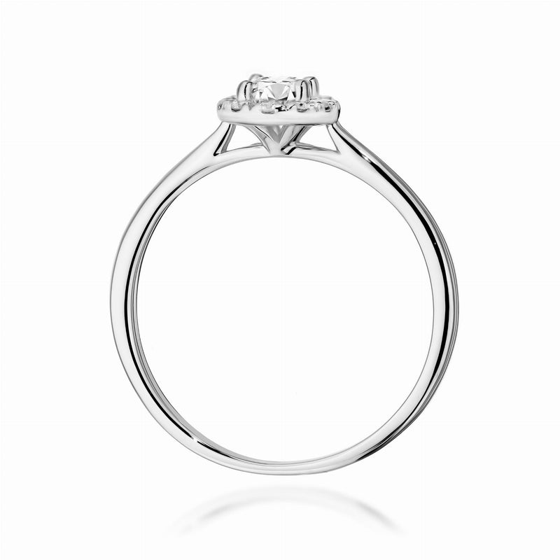 Inel Aur 9K cu Diamante de Laborator 0.40 ct, imaginea 7 din 8