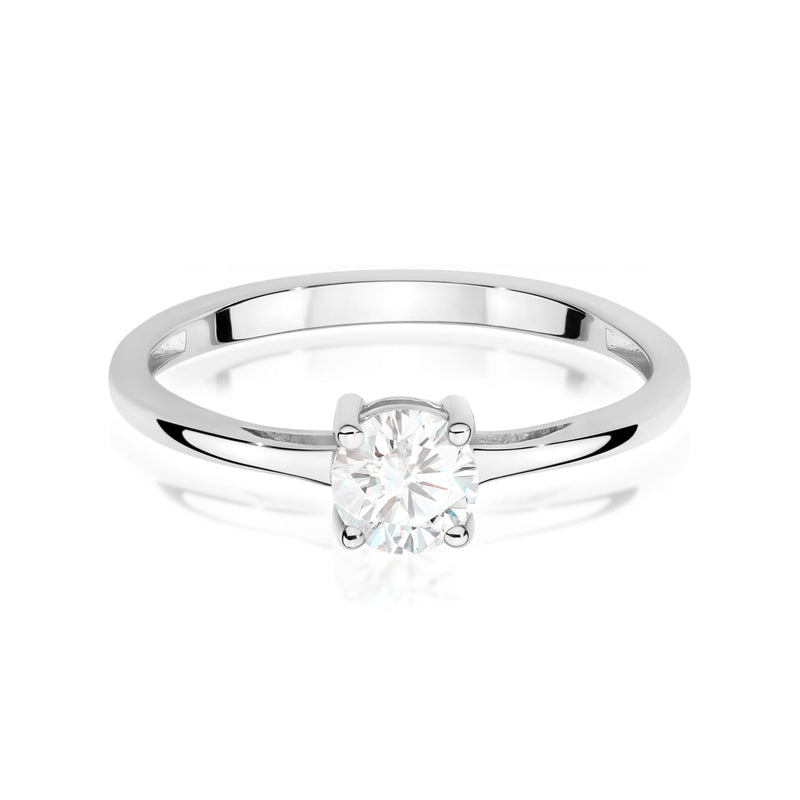 Inel Aur 9K cu Diamant de Laborator 0.50 ct, imaginea 6 din 8