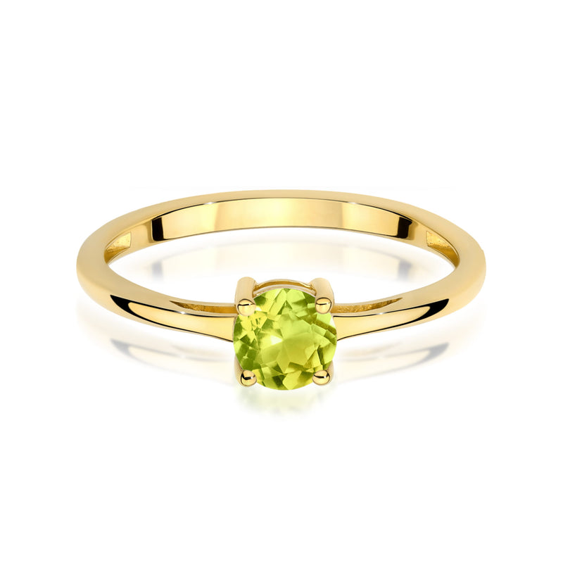 Inel Aur 9K cu Peridot 0.60 ct, imaginea 2 din 8
