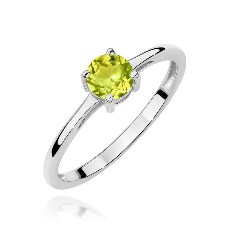 Inel Aur 9K cu Peridot 0.60 ct, imaginea 5 din 8